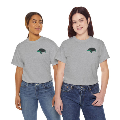 Unisex T-Shirt - Laser Tortoise Neon Polygon Design - Casual Wear, Gift for Reptile Lovers, Animal Lovers Apparel, Unique Streetwear