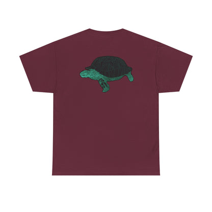 Unisex T-Shirt - Laser Tortoise Neon Polygon Design - Casual Wear, Gift for Reptile Lovers, Animal Lovers Apparel, Unique Streetwear