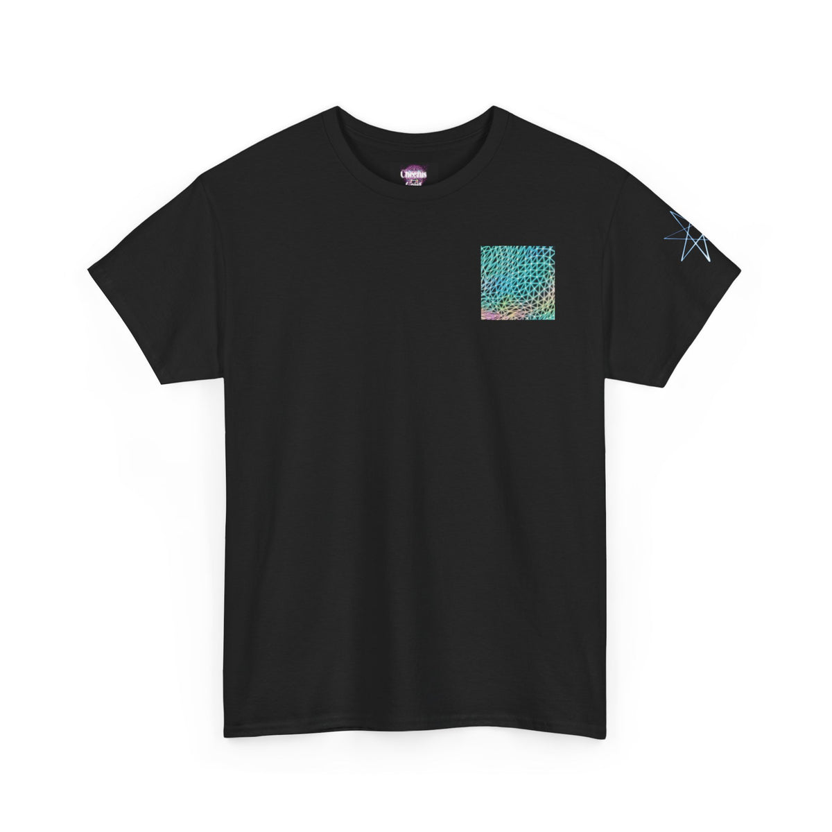 Unisex T-Shirt - Ain’t Nothing Neon Polygon Design - Casual Wear, Gift for Reptile Lovers, Animal Lovers Apparel, Unique Streetwear