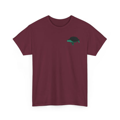 Unisex T-Shirt - Laser Tortoise Neon Polygon Design - Casual Wear, Gift for Reptile Lovers, Animal Lovers Apparel, Unique Streetwear