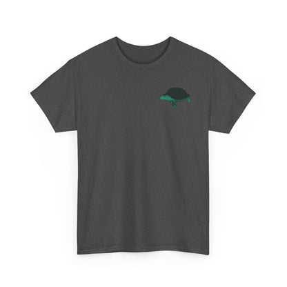 Unisex T-Shirt - Laser Tortoise Neon Polygon Design - Casual Wear, Gift for Reptile Lovers, Animal Lovers Apparel, Unique Streetwear