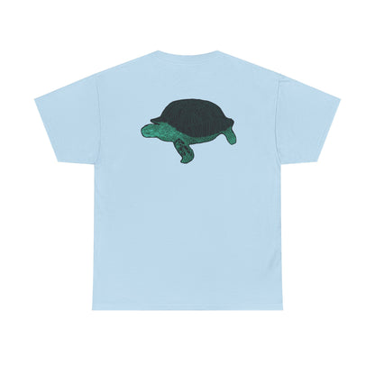 Unisex T-Shirt - Laser Tortoise Neon Polygon Design - Casual Wear, Gift for Reptile Lovers, Animal Lovers Apparel, Unique Streetwear