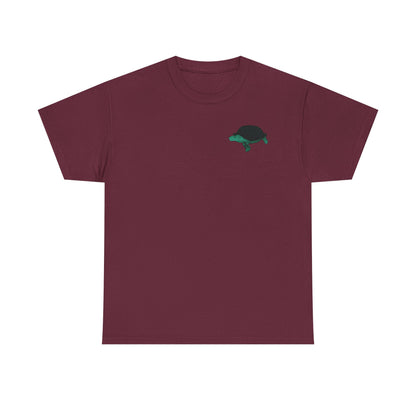 Unisex T-Shirt - Laser Tortoise Neon Polygon Design - Casual Wear, Gift for Reptile Lovers, Animal Lovers Apparel, Unique Streetwear