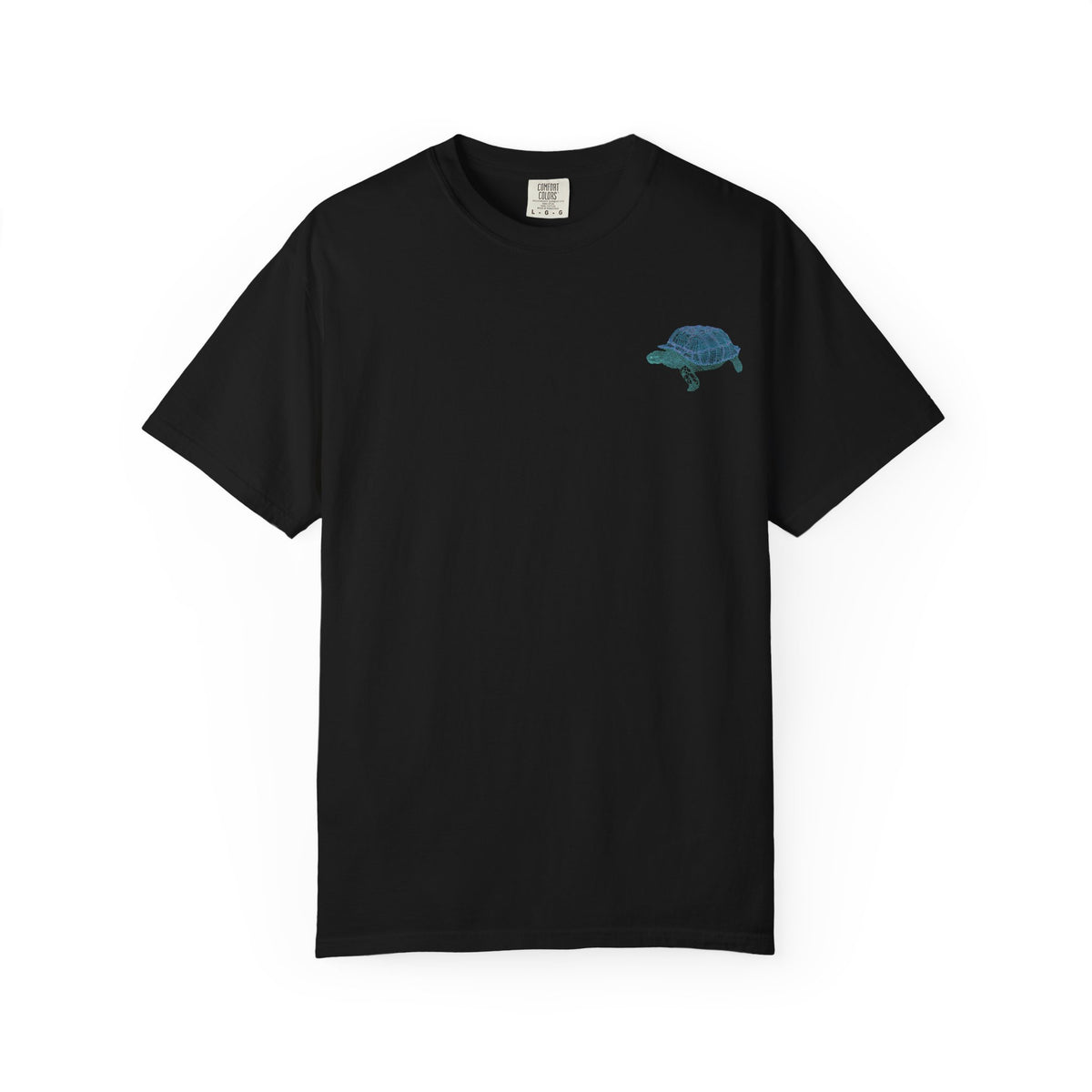 Unisex T-Shirt - My Other Ride Neon Polygon Design, Graphic Tee, Casual Wear, Gift for Space Tortoise Lovers, Animal Lovers Apparel, Unique Streetwear