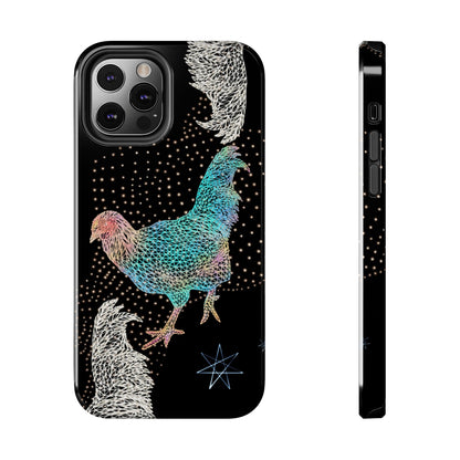 Phone Case - Fancy Rooster Neon Polygon Design, Tough Phone Cases for Adventurers, Unique Smartphone Protector, Gift for Tech Lovers, Stylish Cell Phone [...]